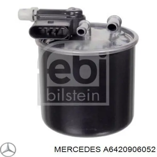 Filtro combustible Mercedes A6420906052 precio, desde 60,37 EUR