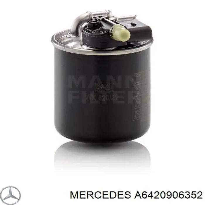 A6420906352 Mercedes filtro combustible