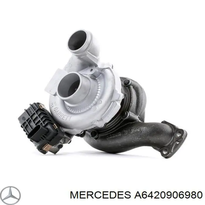 A6420906980 Mercedes Turbo para motor