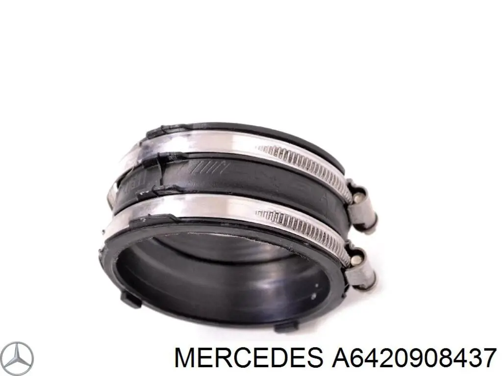 A6420908437 Mercedes tubo flexible de aire de sobrealimentación superior