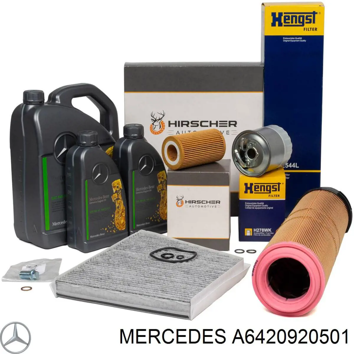 Filtro de combustible A6420920501 Mercedes