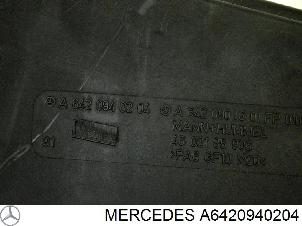 Caja del filtro de aire derecha Mercedes A6420940204 precio, desde 45,01 EUR