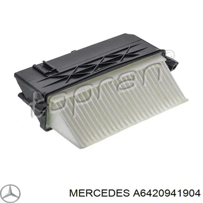 El filtro de aire Mercedes A6420941904 precio, desde 45,42 EUR