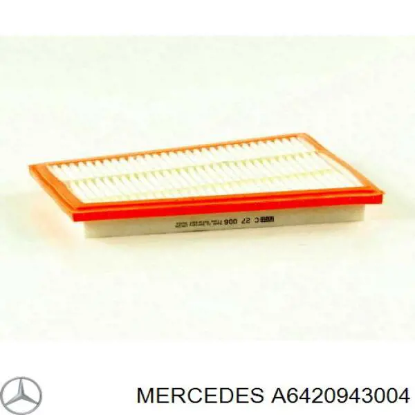 A6420943004 Mercedes filtro de aire