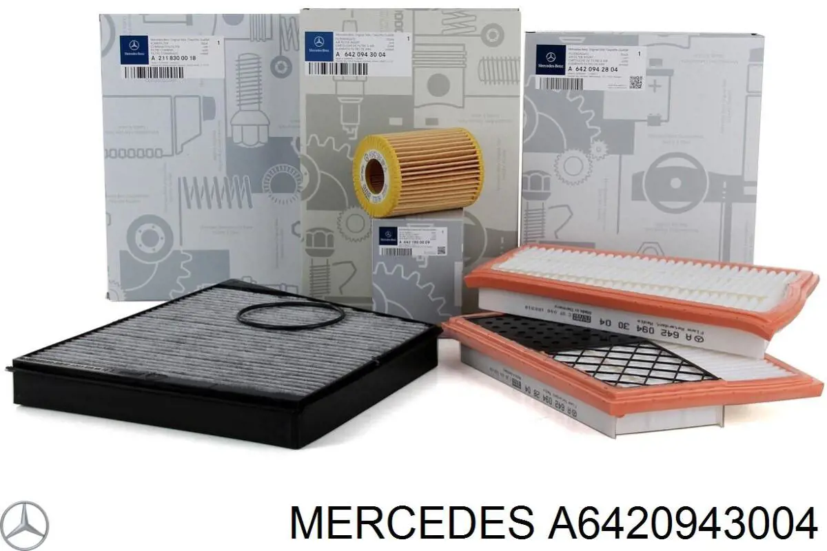 El filtro de aire Mercedes A6420943004 precio, desde 15,99 EUR