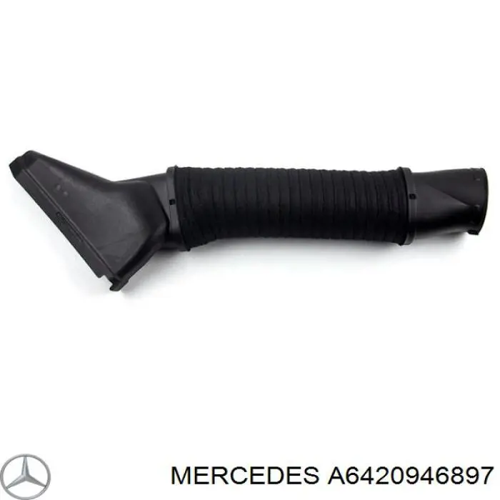 A6420946897 Mercedes tubo flexible de aspiración, salida del filtro de aire