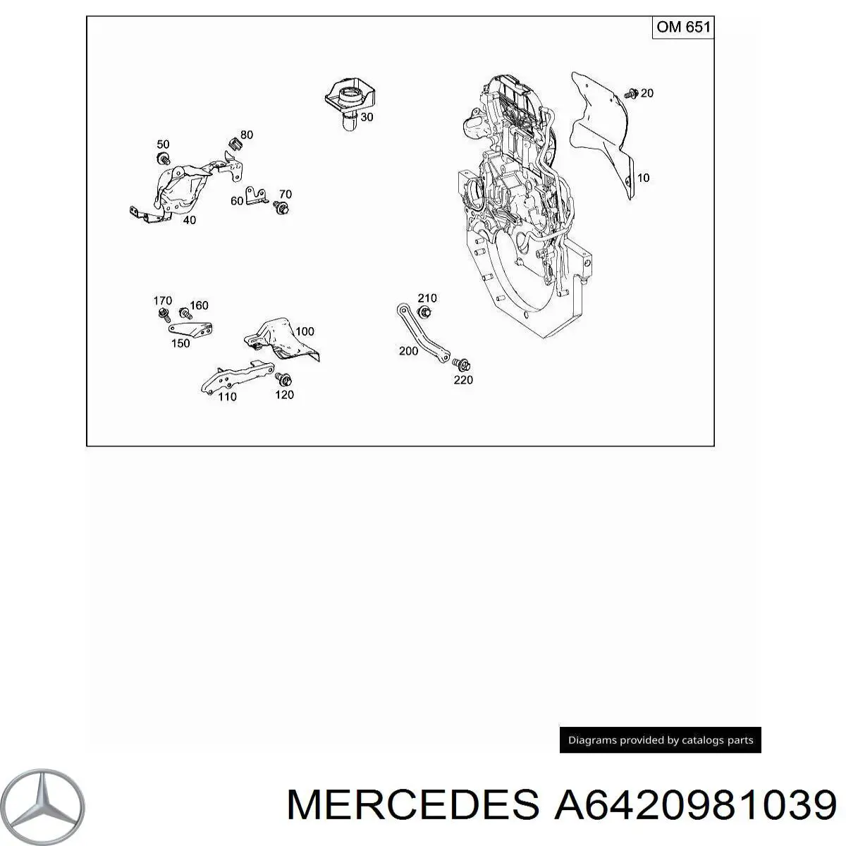  Mercedes A6420981039 precio, desde 3,66 EUR