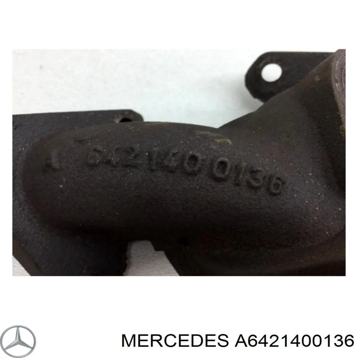 Colector de escape 642142030907 Mercedes