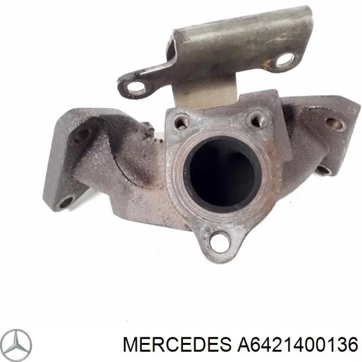 Colector de escape, sistema de escape Mercedes 642142030907 precio, desde 166,09 EUR