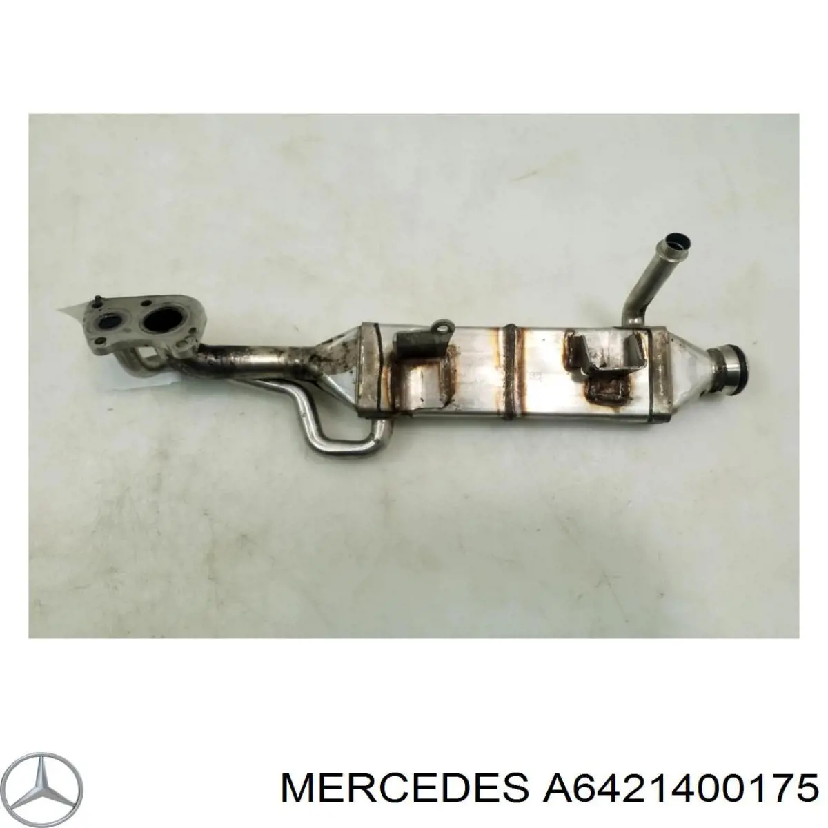 Enfriador EGR de recirculación de gases de escape para Mercedes C (W203)