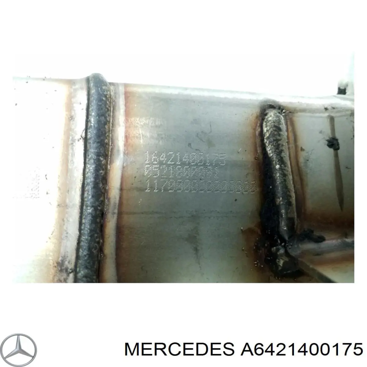 Enfriador de recirculación de gases de escape EGR Mercedes A6421400175 precio, desde 103,09 EUR