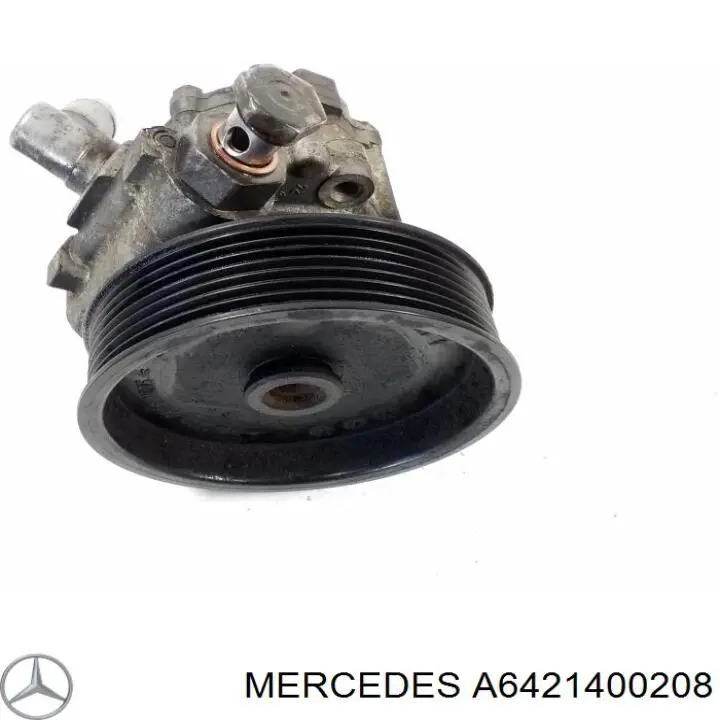 Tubo del sistema de recirculación de gases de escape EGR A6421400208 Mercedes