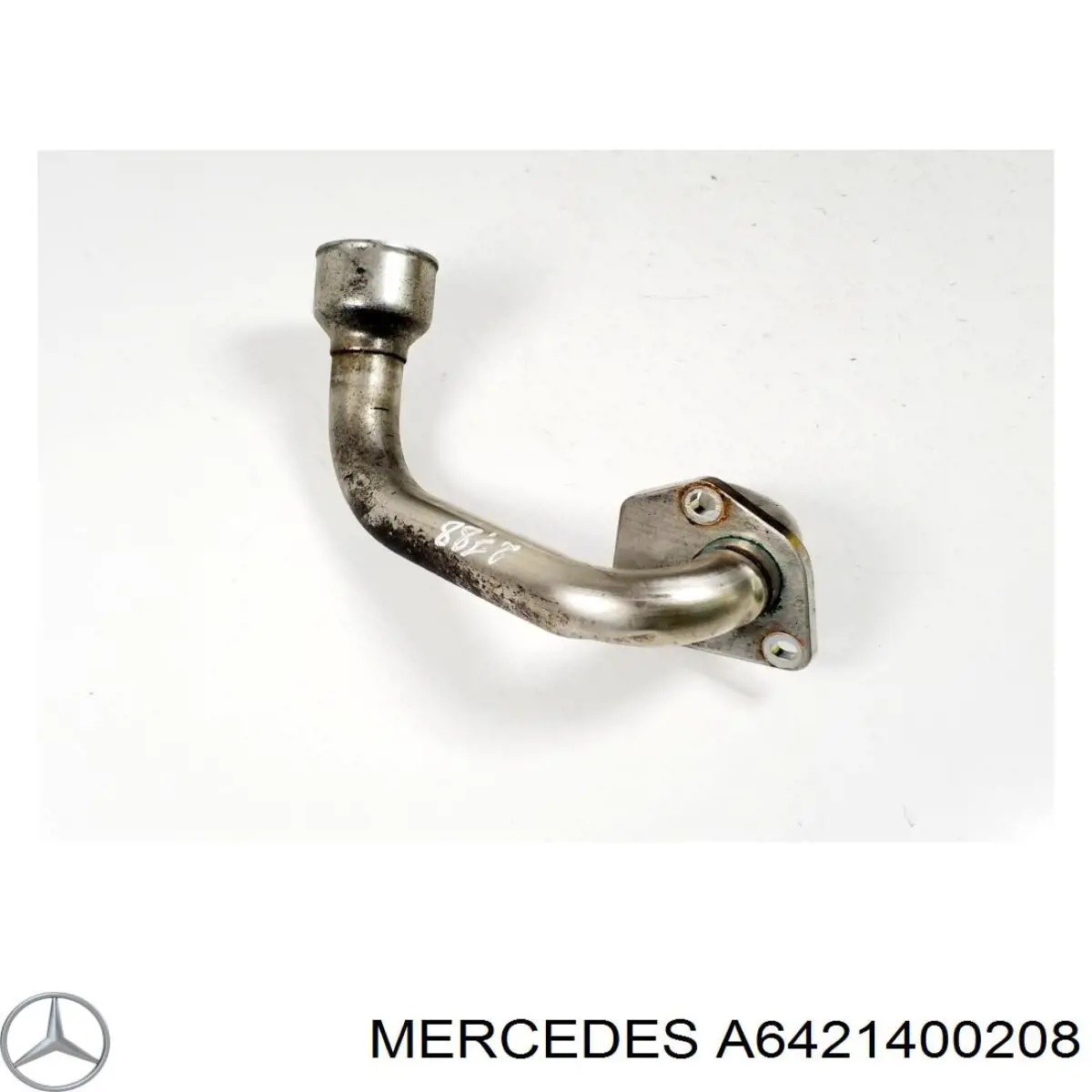 Tubo del sistema de recirculación de gases de escape EGR Mercedes A6421400208 precio, desde 53,72 EUR