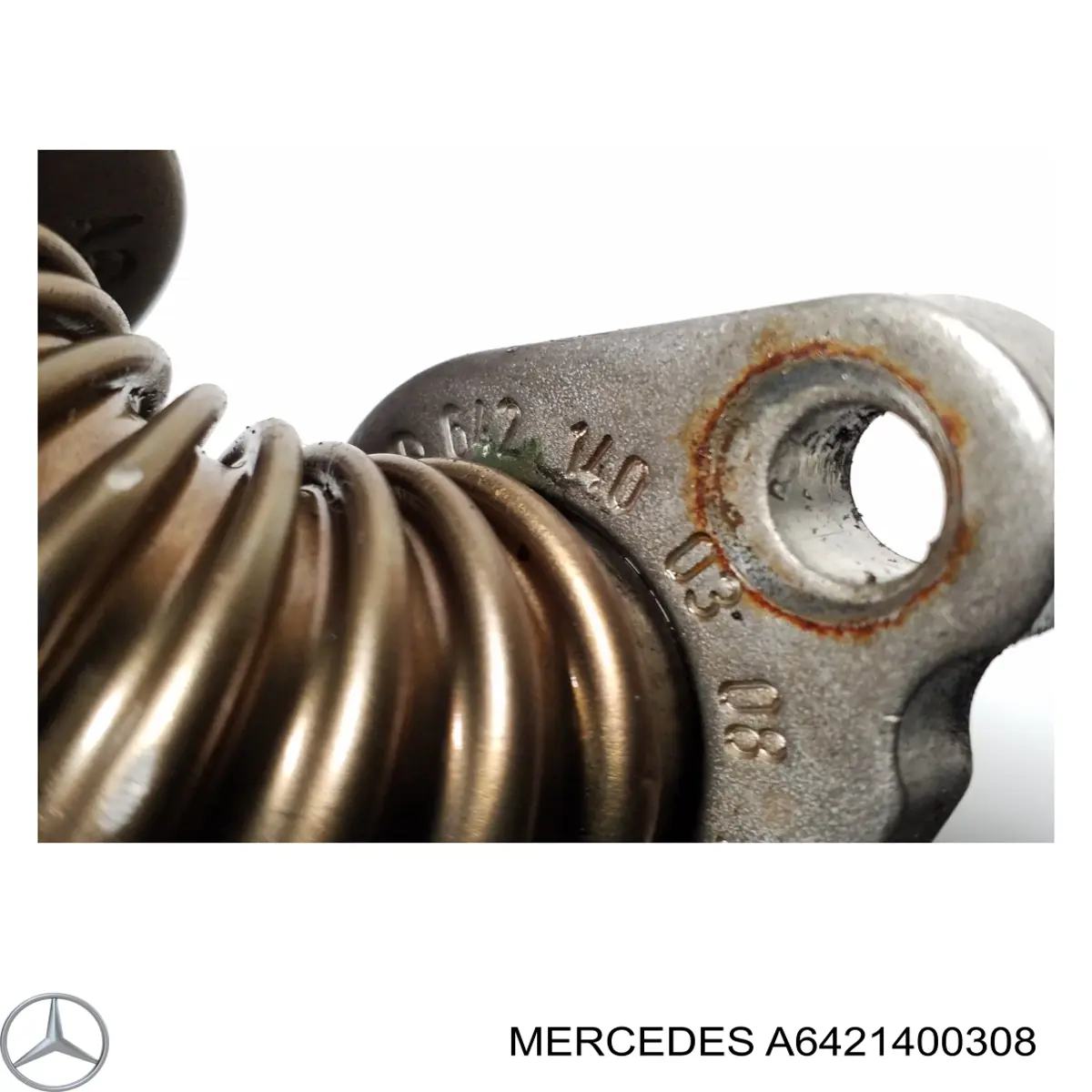 Manguera Tuberia De Radiador (gases de escape) para Mercedes ML/GLE (W164)