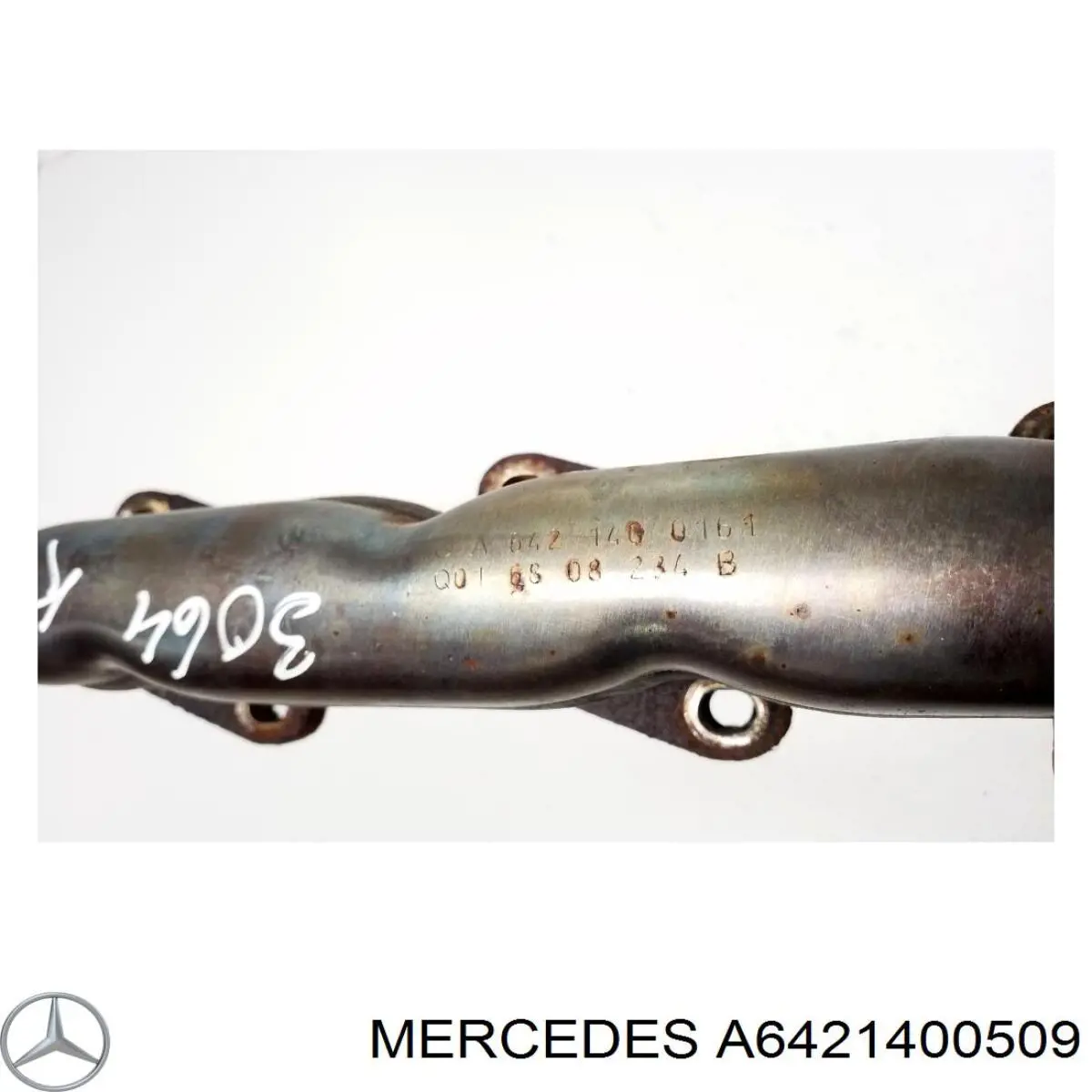 Colector de escape izquierdo A6421400309 Mercedes