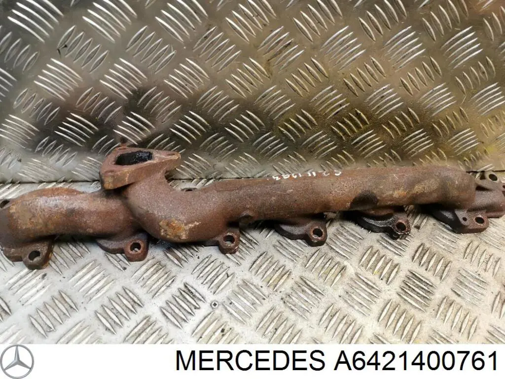 Colector de escape izquierdo A6421400761 Mercedes