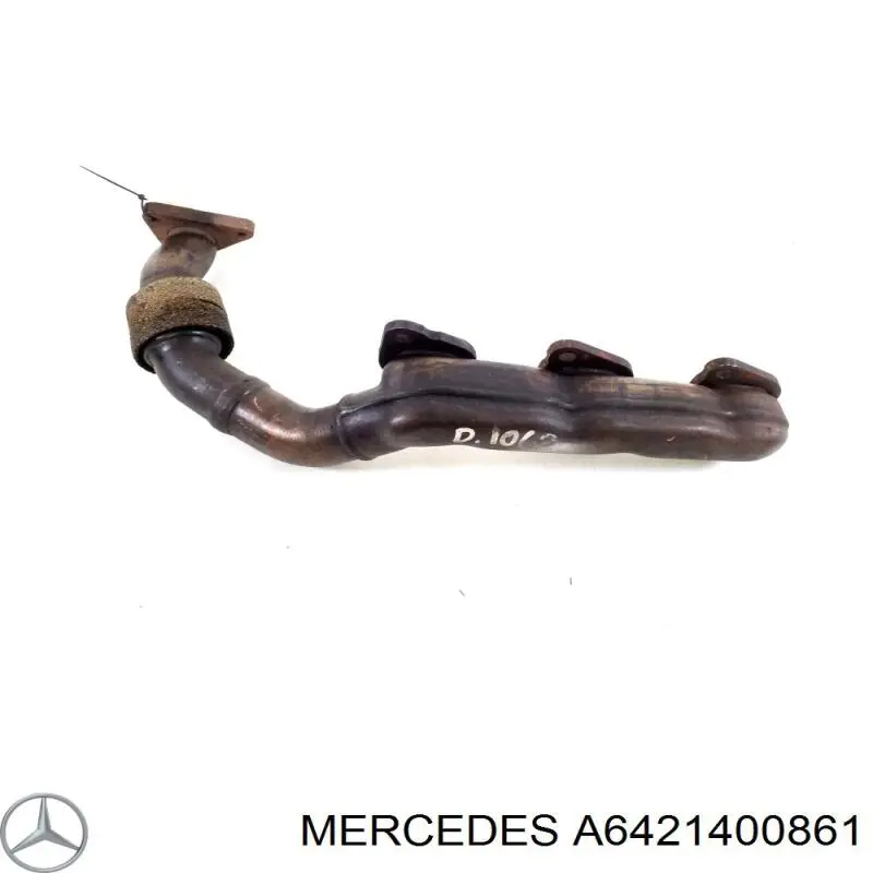 A6421400609 Mercedes Colector de escape derecho