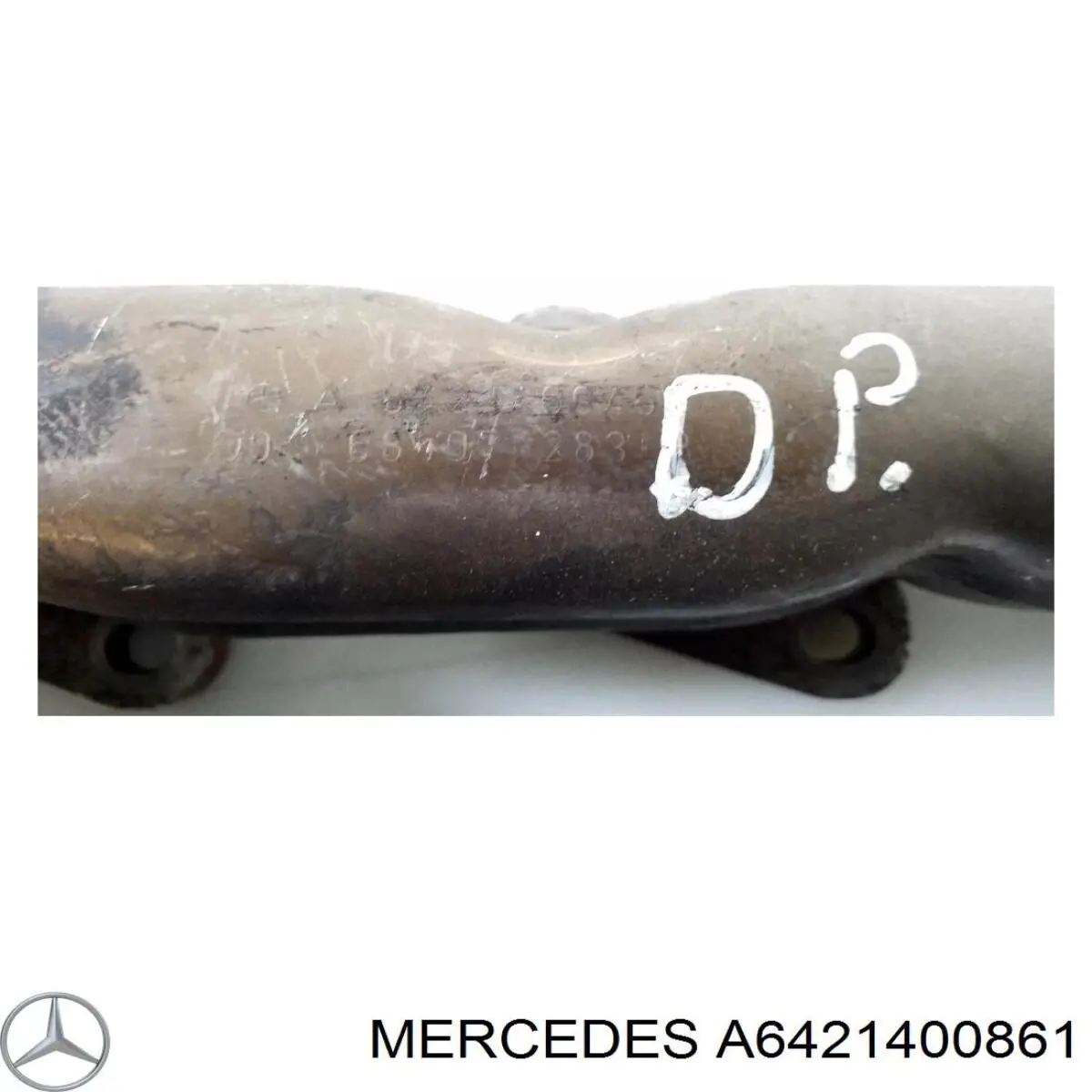 Colector de escape derecho Mercedes A6421400609