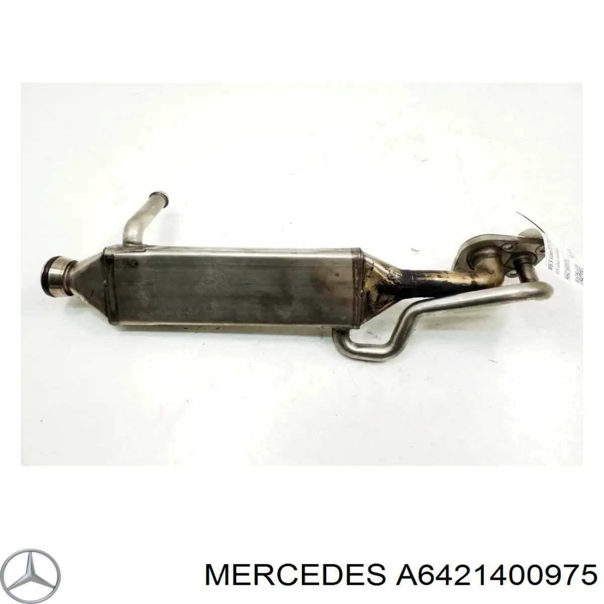 6421400975 Mercedes enfriador egr de recirculación de gases de escape