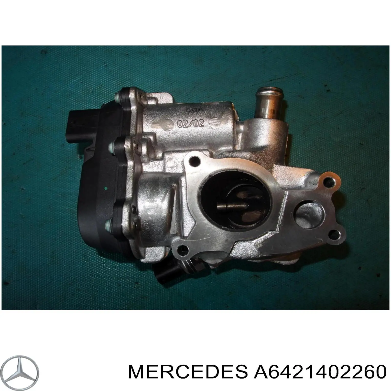 Válvula, AGR para Mercedes ML/GLE (W166)