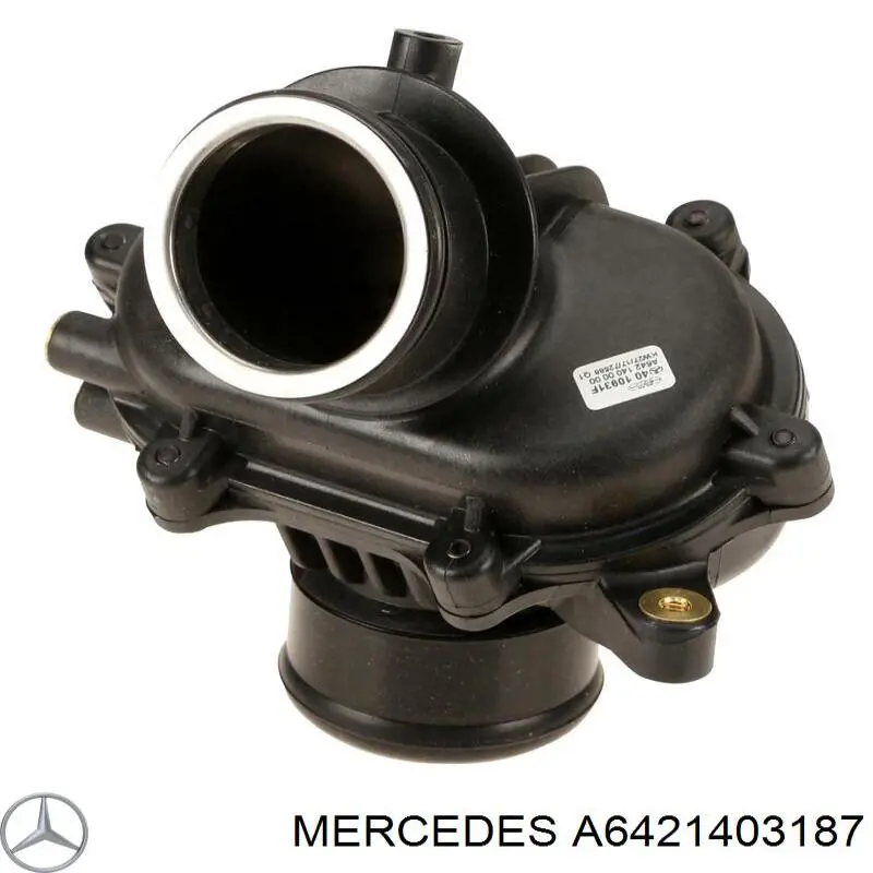 A6421403187 Mercedes silenciador(resonadorDe Gases De Turbina)