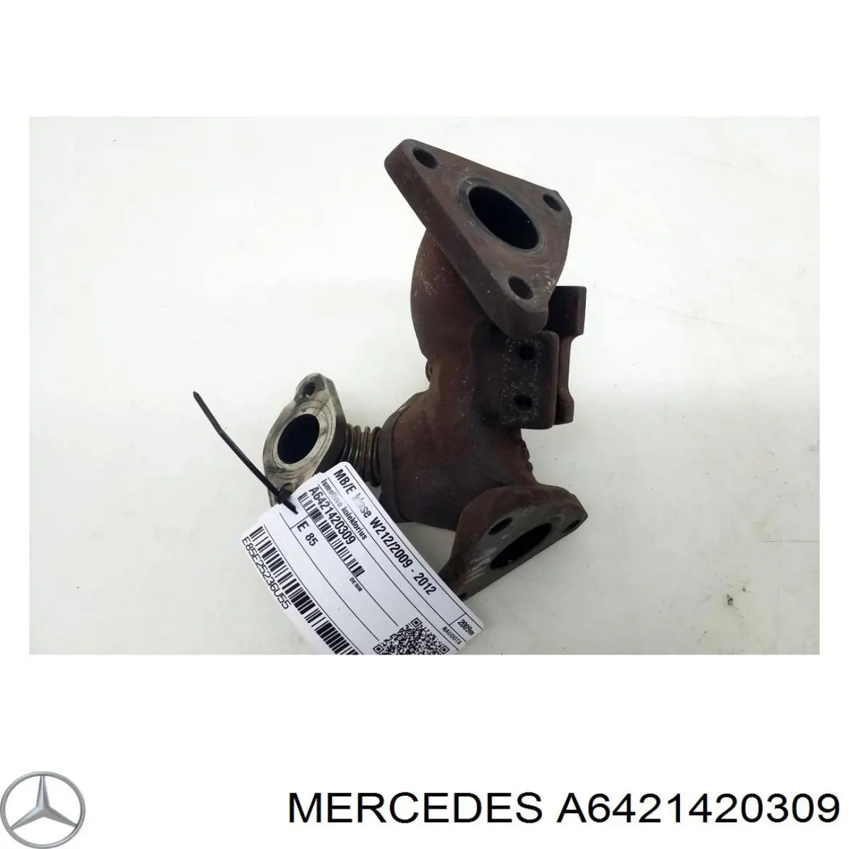 Colector de escape, sistema de escape Mercedes A6421420309 precio, desde 166,09 EUR