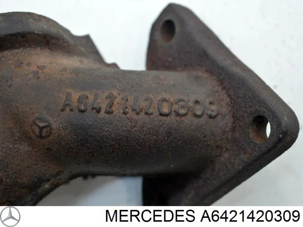 Sistema de escape del motor Mercedes A6421420309