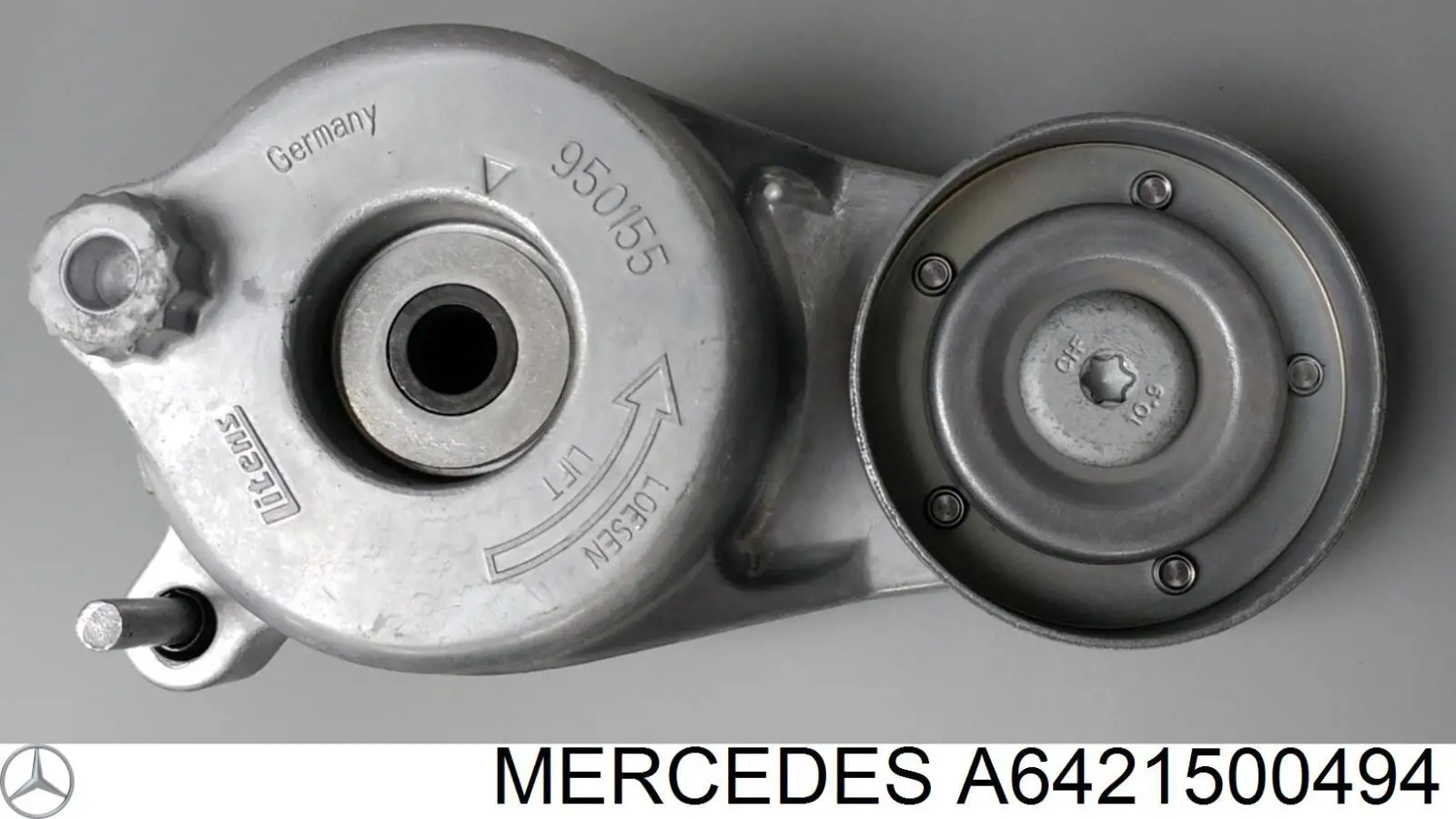 A6421500494 Mercedes Válvula (actuador) del accionamiento de las mariposas del colector de admisión