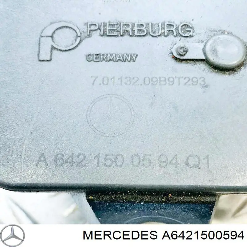 Válvula (actuador) del accionamiento de las mariposas del colector de admisión Mercedes A6421500594