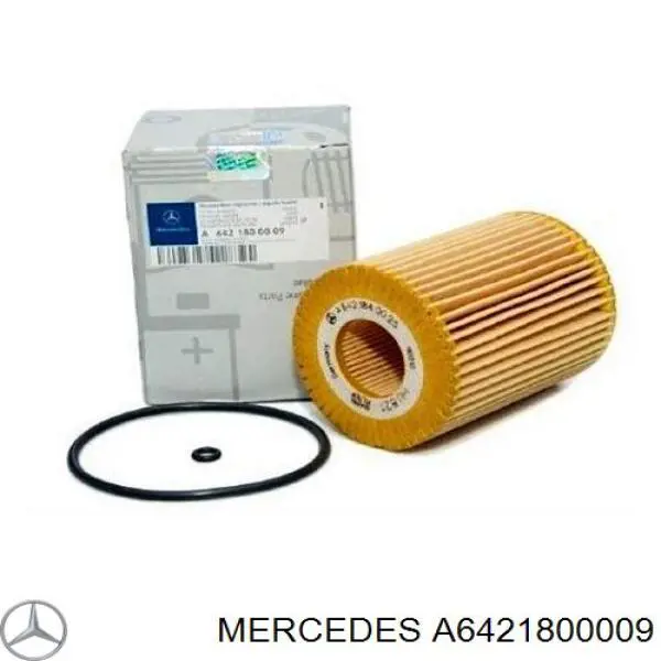 A6421800009 Mercedes filtro de aceite