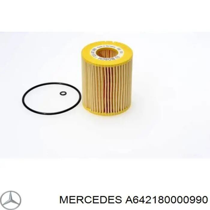 A642180000990 Mercedes filtro de aceite