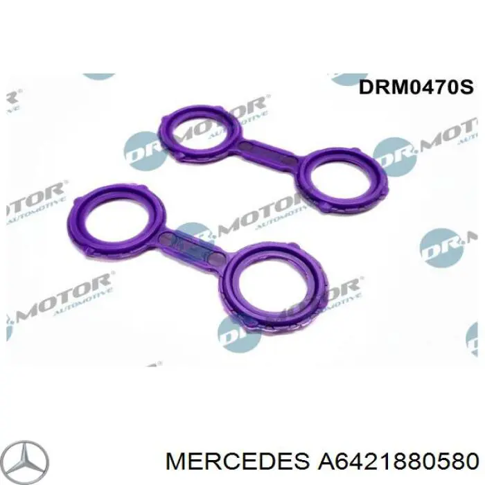 A6421880580 Mercedes junta de radiador de aceite