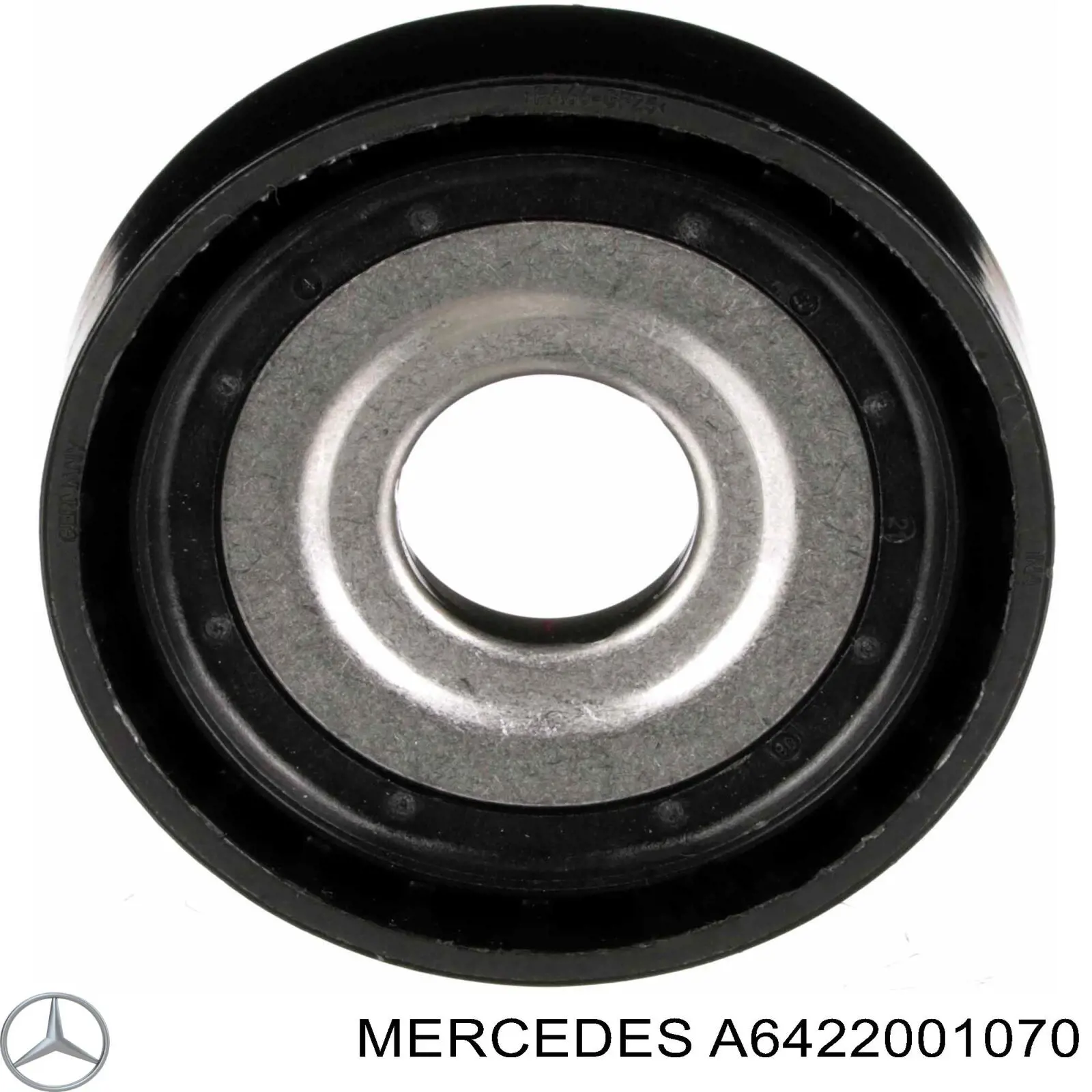 Polea inversión / guía, correa poli V A6422001070 Mercedes