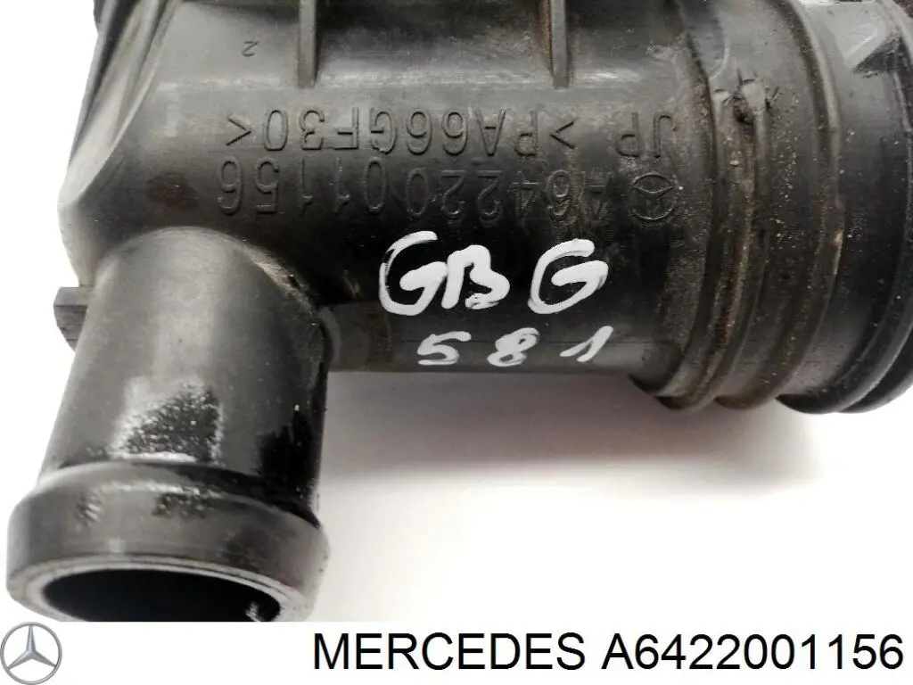 Comprar A6422001156 Mercedes Brida del sistema de refrigeración (triple unión)