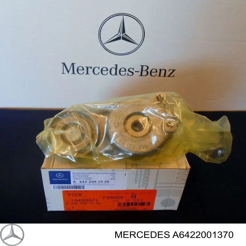 Tensor de la correa trapecial poli v Mercedes A6422001370
