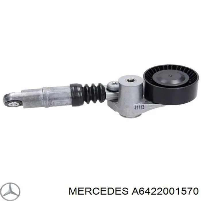 Tensor de la correa trapecial poli v Mercedes A6422002670