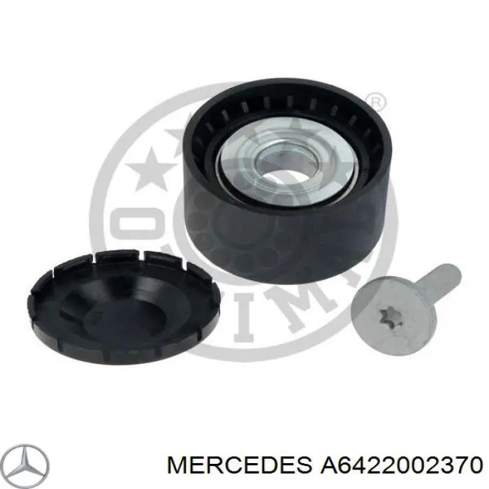 A6422002370 Mercedes Polea guía correa poli V