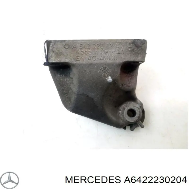 Soporte del soporte izquierdo del motor A6422230204 Mercedes