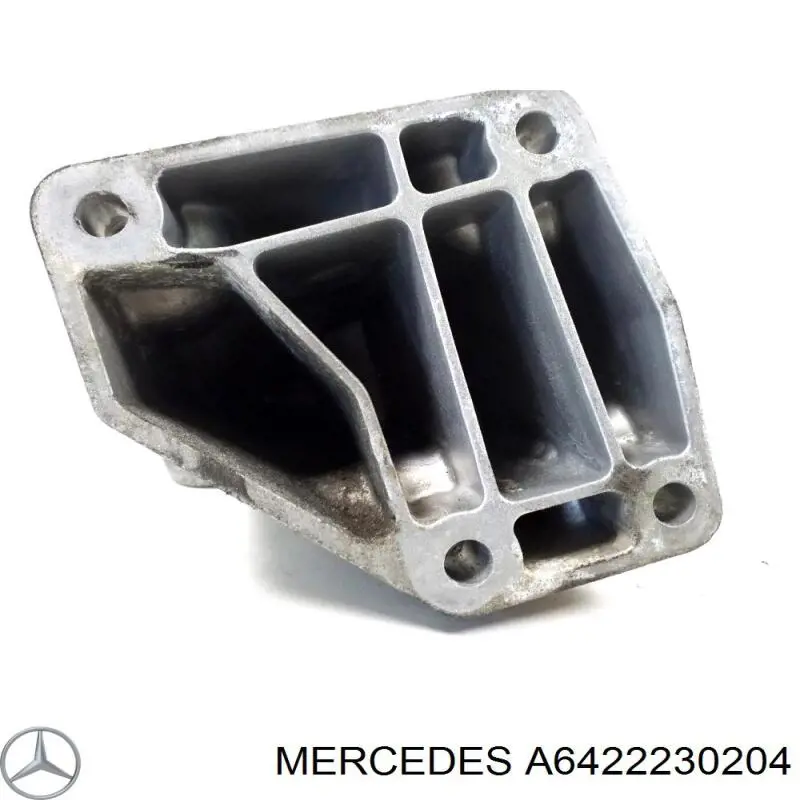 Soporte del soporte izquierdo del motor Mercedes A6422230204