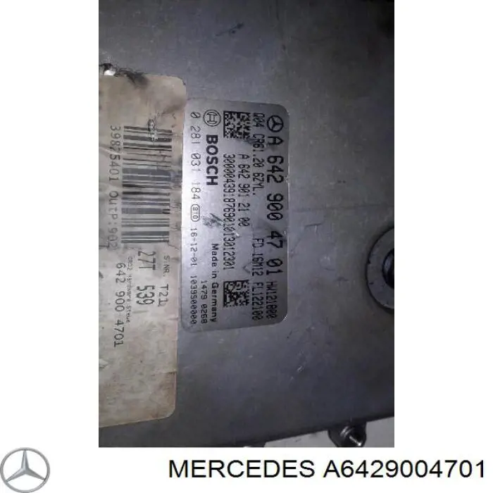 Comprar A6429004701 Mercedes Sensor de distancia por radar