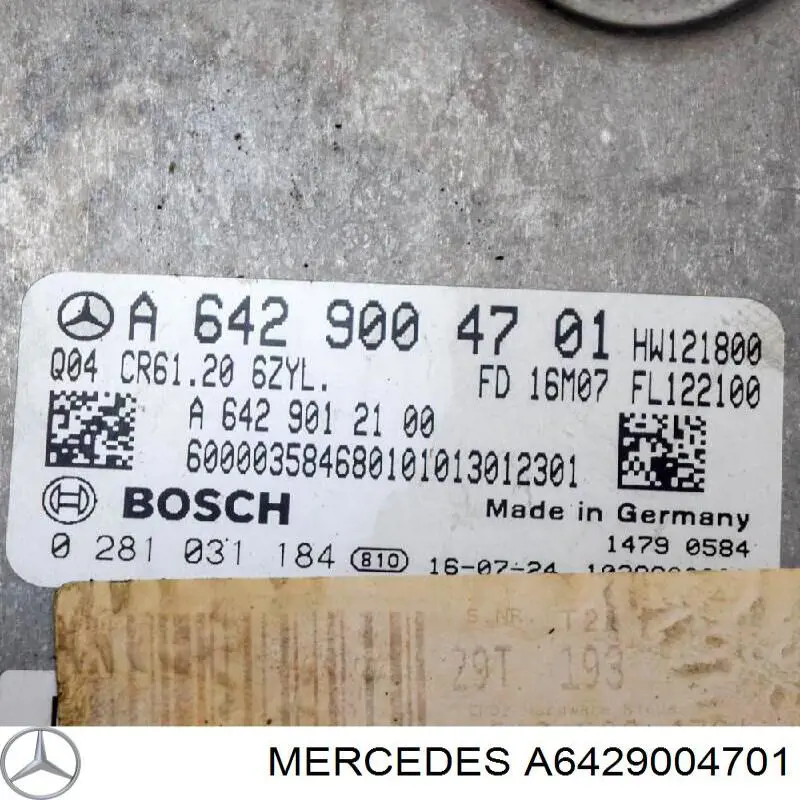 A6429004701 Mercedes