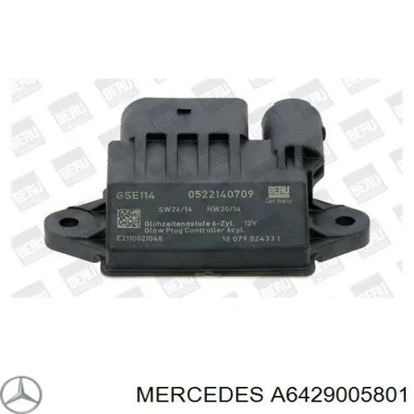 Comprar A6429005801 Mercedes Caja precalentamiento bujias