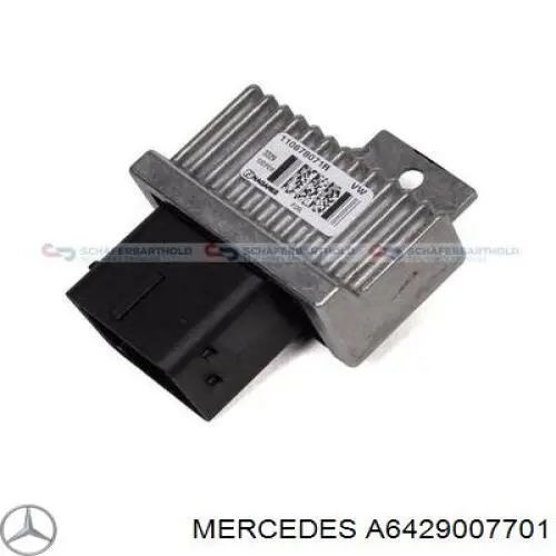 A6429007701 Mercedes relé de bujía de precalentamiento