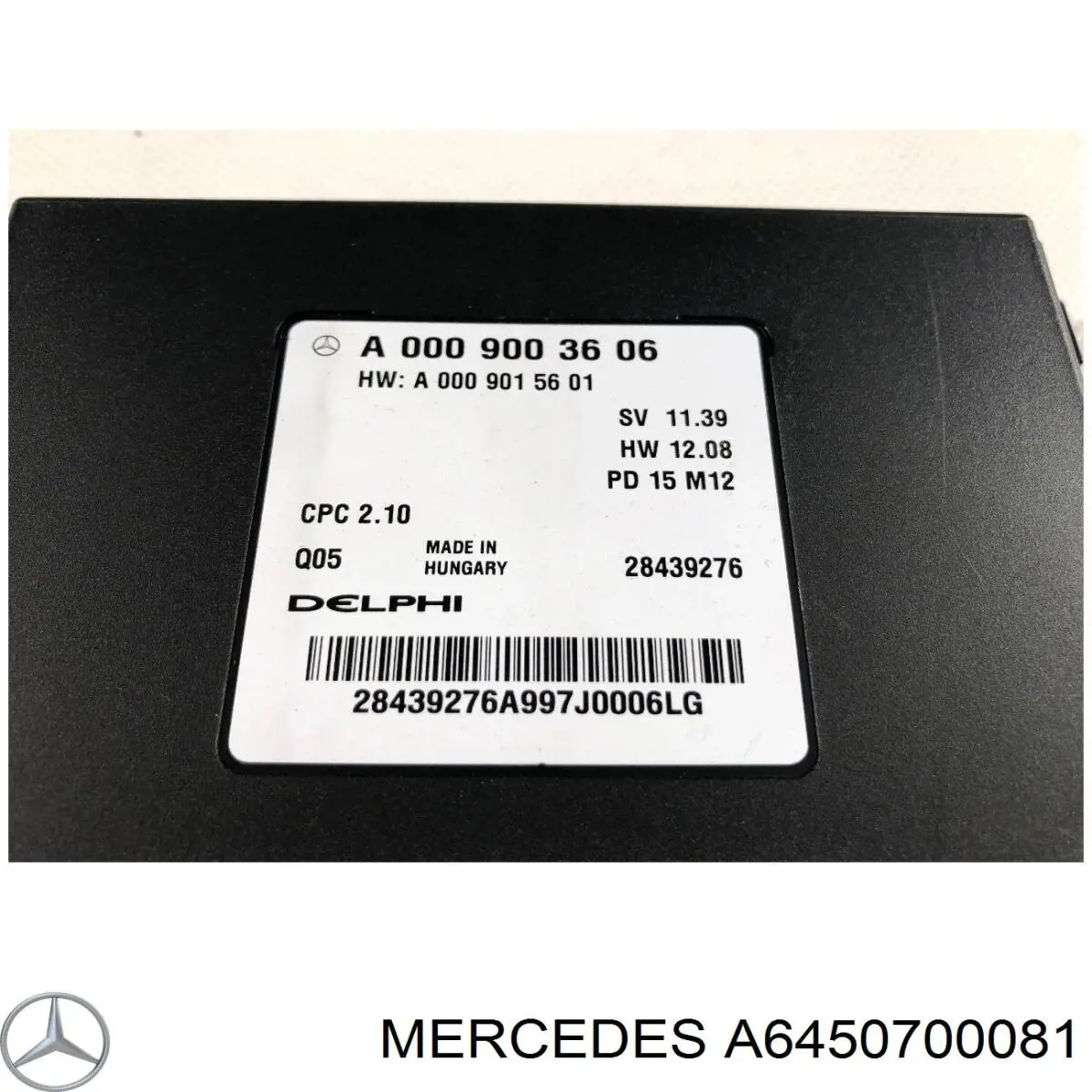  A6450700081 Mercedes