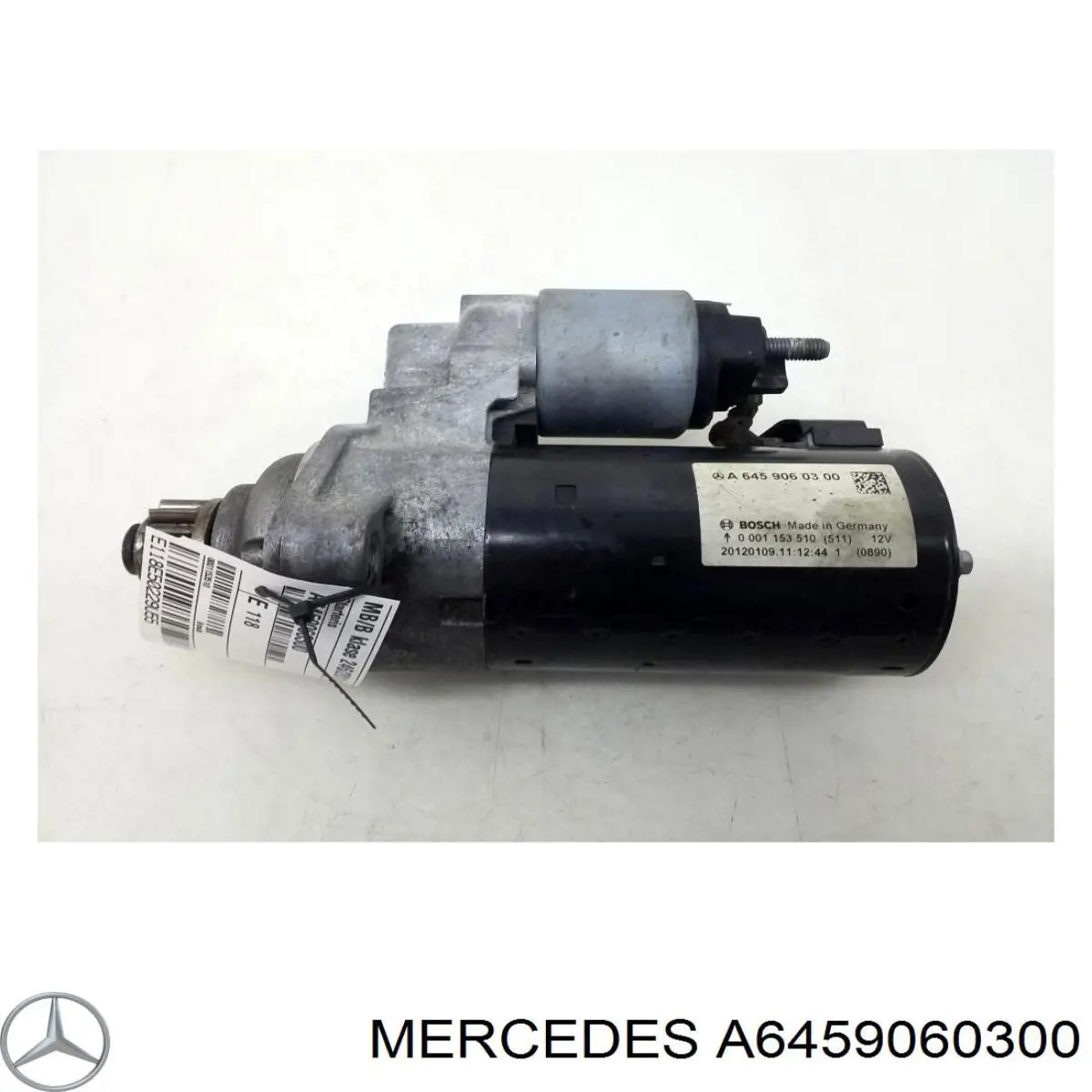 A6459060300 Mercedes motor de arranque