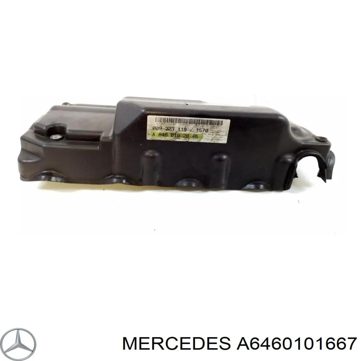 A6460101667 Mercedes Tapa del motor decorativa