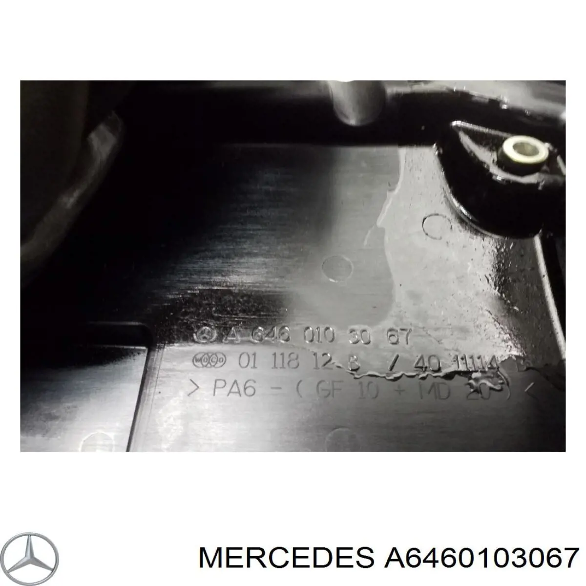 Comprar A6460103067 Mercedes Tapa motor