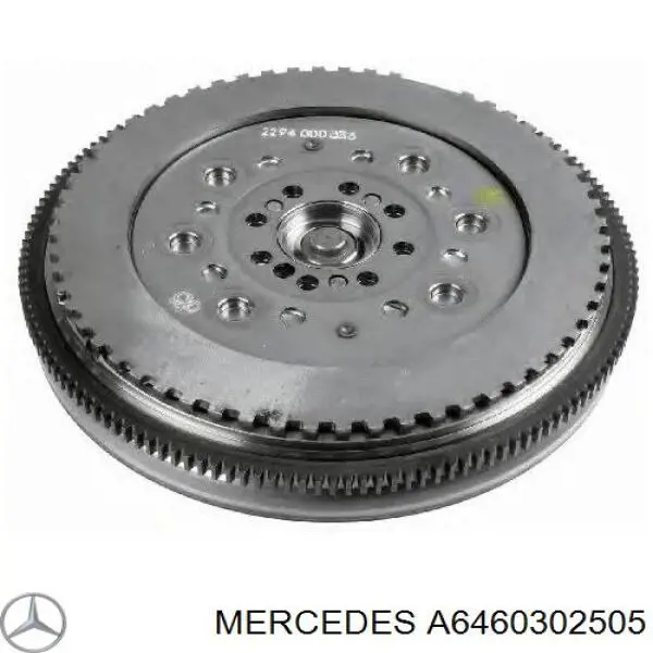 A6460302505 Mercedes volante de motor