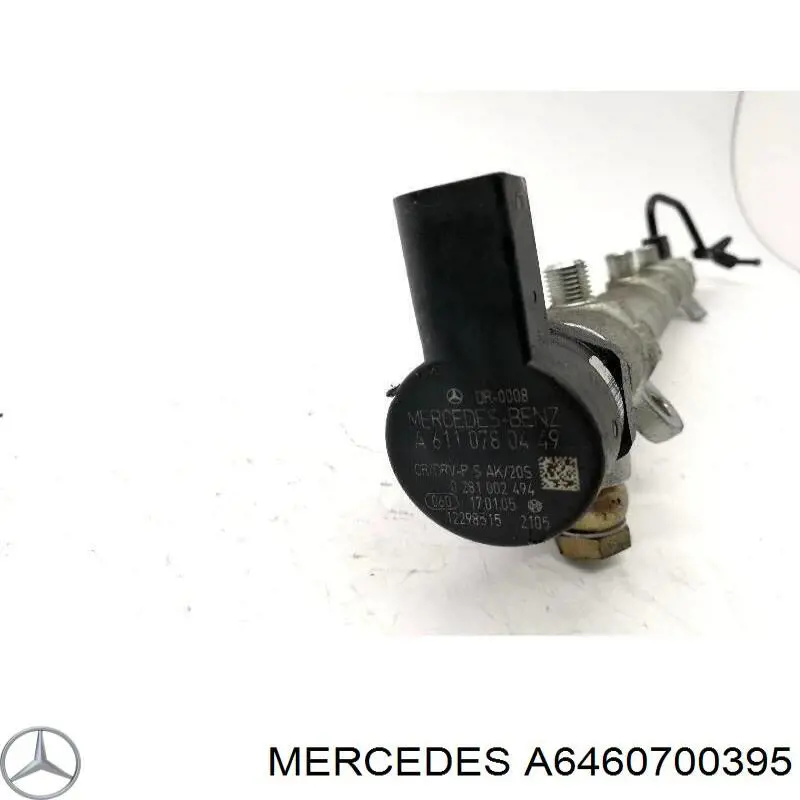 Rampa De Inyección Combustible Mercedes A6460700395