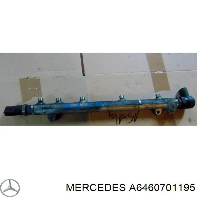 A6460701195 Mercedes rampa de inyectores